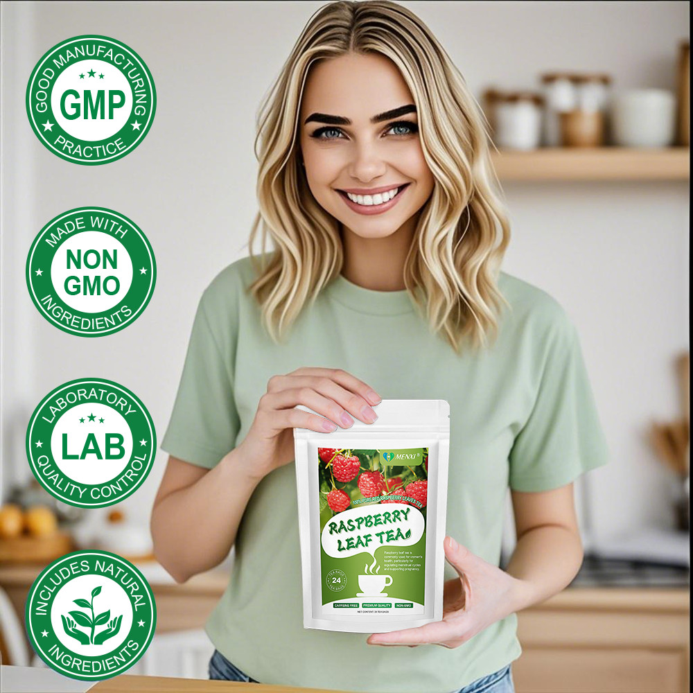 Organic Raspberry Leaf, Pregnancy Tea, Caffeine Free, Non-GMO – 24 Tea Bags