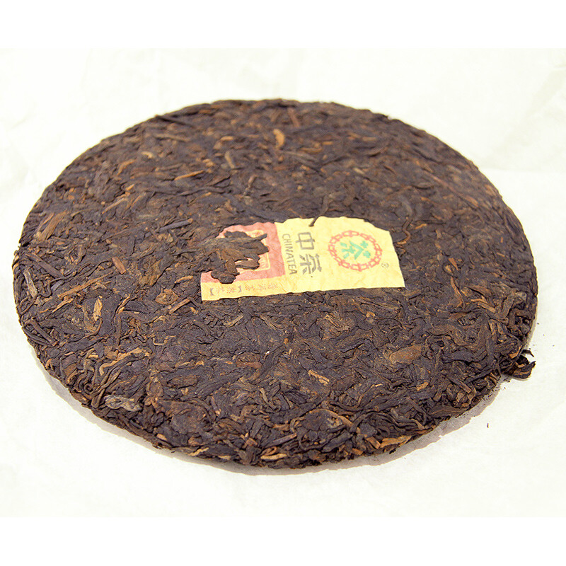 CHINATEA Classic 8571 Pu-erh Tea Cake Ripe Yunnan Chi Tse Beeng Cha 357g