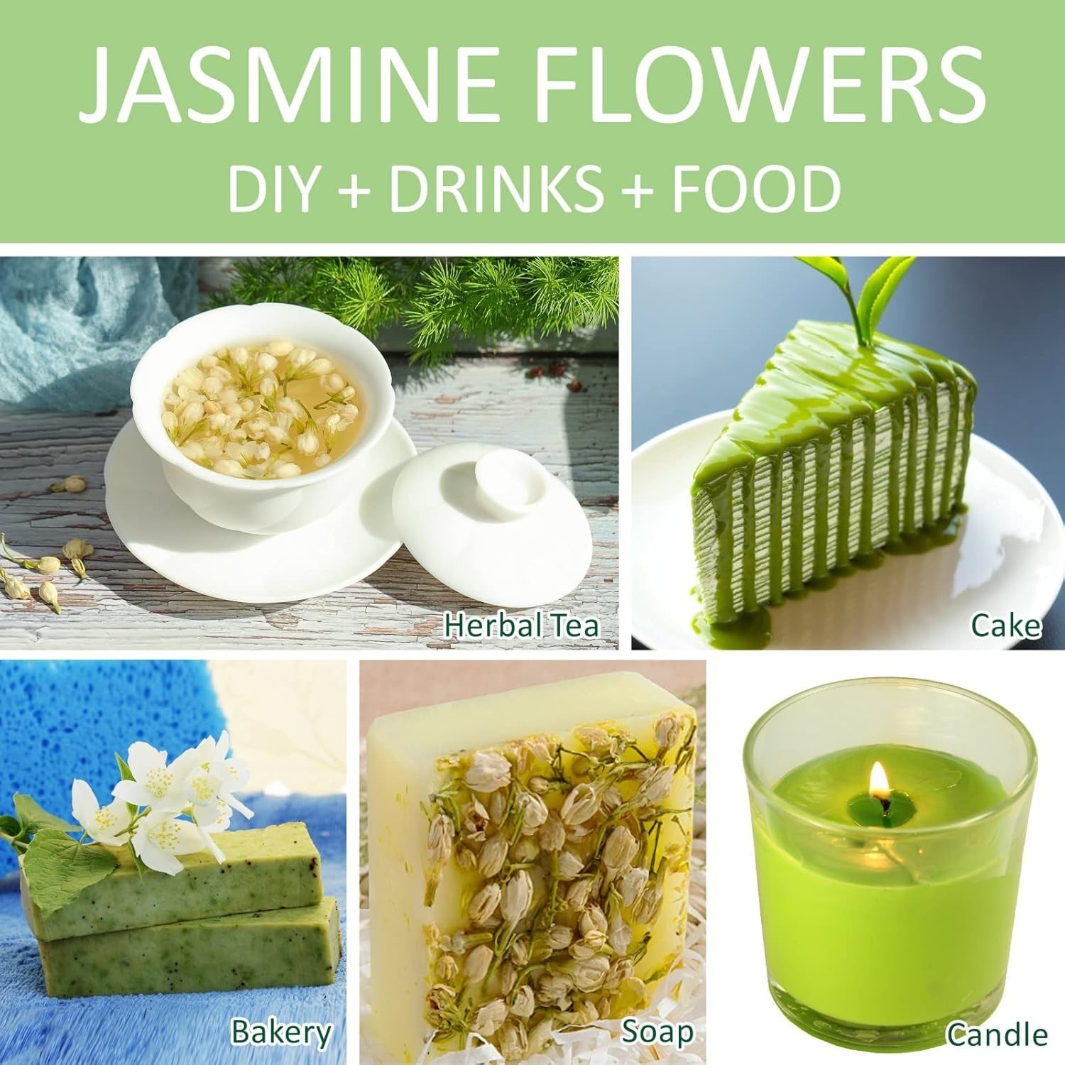 Natural Chinese Jasmine Tea – Decaf Floral Blend