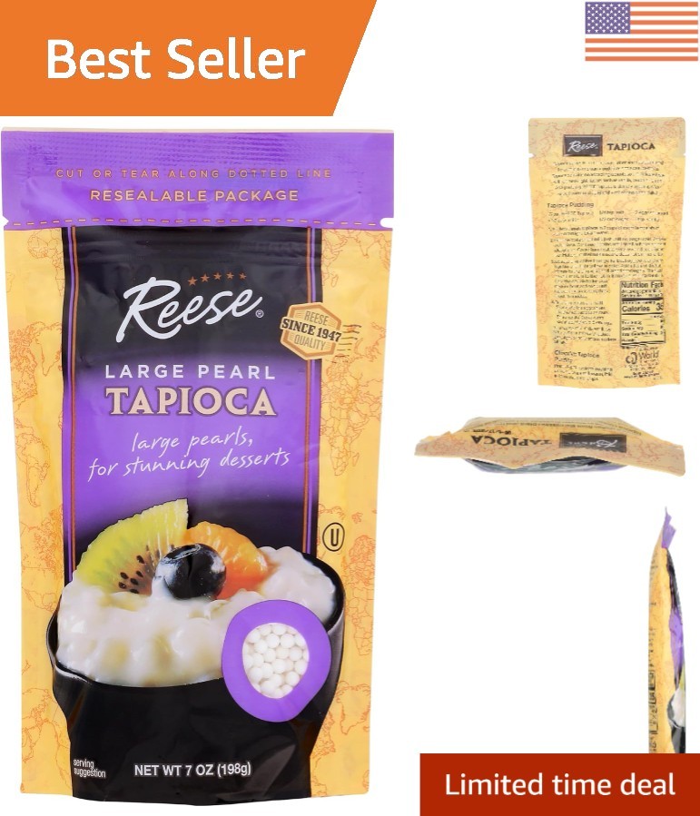Creamy Large Pearl Tapioca 7oz – A Delicious Addition to Desserts