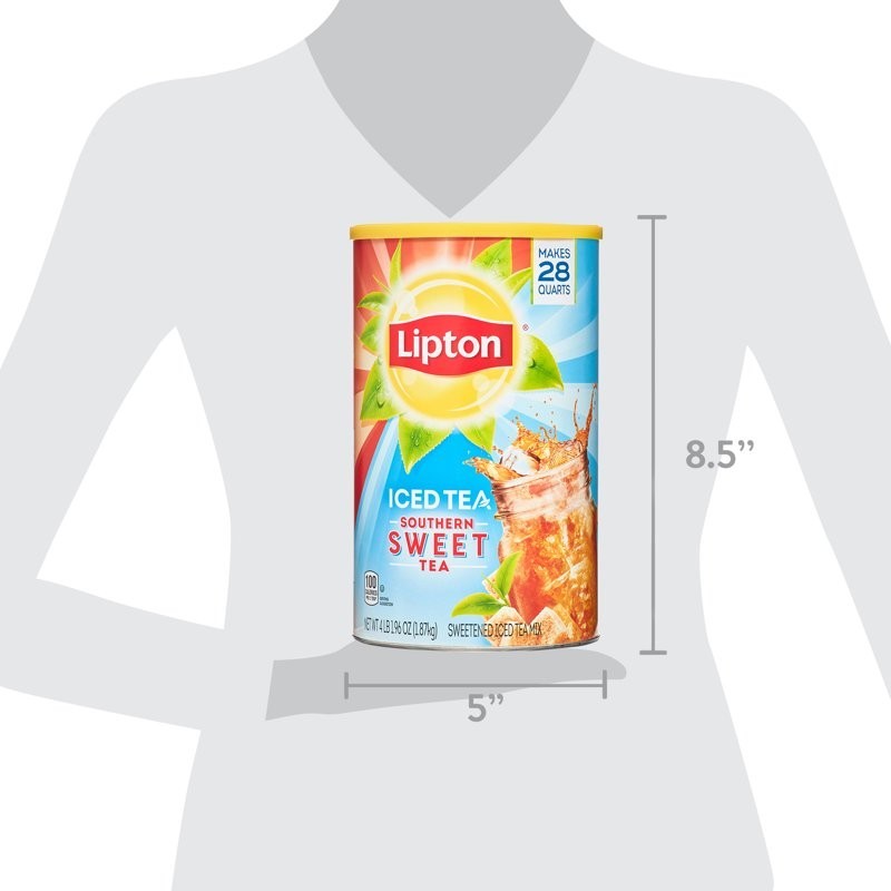 Lipton Southern Sweet Powdered Tea Mix, 28 Quarts