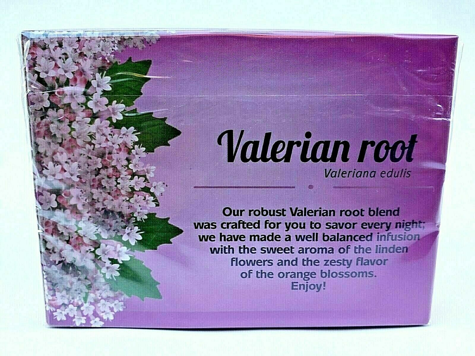 2 Packs VALERIAN TEA 50 BAGS TE DE VALERIANA (Valerian edulis) Made in Mexico