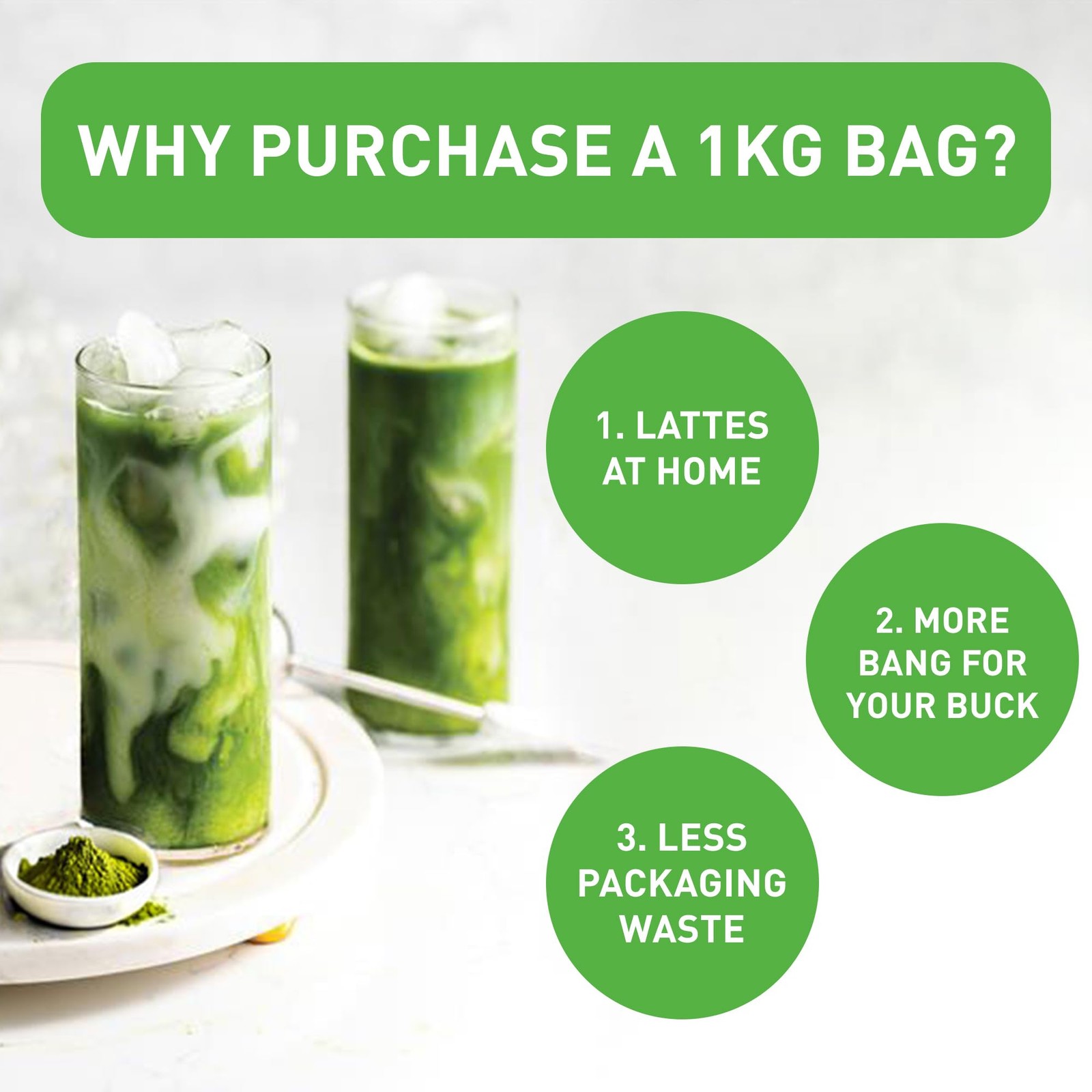 Aiya Sweetened Matcha Blend Powder – Matcha Latte Powder With Antioxidant-Rich