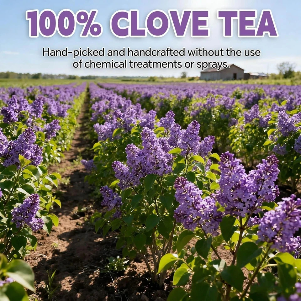 Clove Tea Bags–120 Teabags (2g/Bag), Made from 100% Natural Clove Flower Buds |