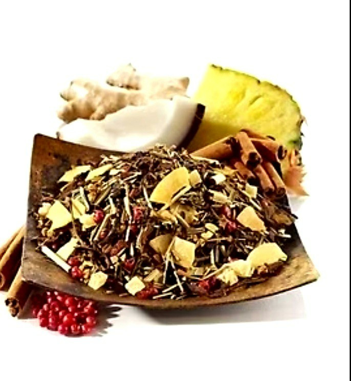 🌸🤍 NEW! RARE! 2 OZ TEAVANA WHITE AYURVEDIC CHAI LOOSE TEA SEALED GRAY BAG 🤍🌸