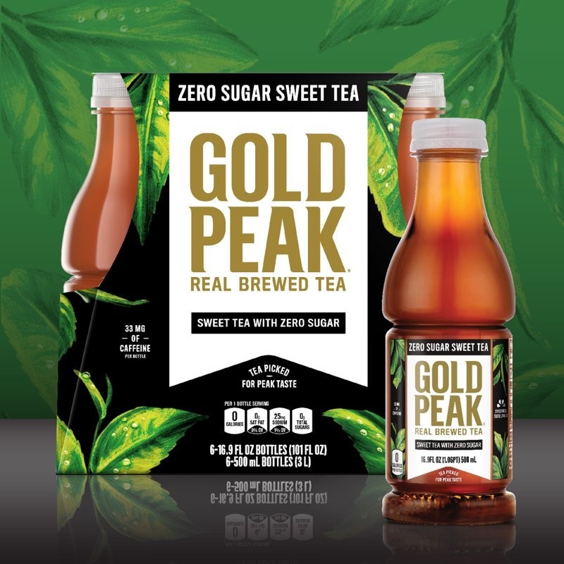 Gold Peak Zero Sugar Sweet Tea – 16.9 fl oz Bottles, 6 Pack Fast Shipping…