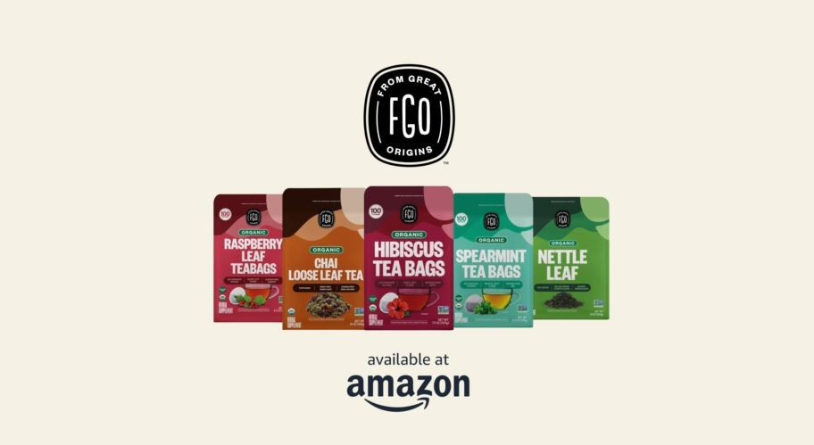 Organic Green Tea Bags – 100 Count Eco-Friendly, Caffeinated, Resealable Pouch
