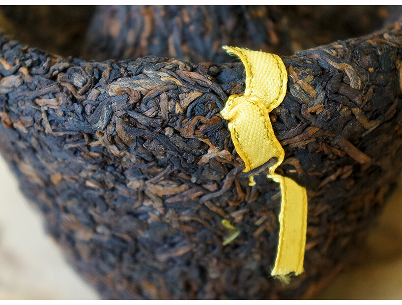 2017 Big Snowy Mountain Xiaguan Mushroom Shape Pu-erh Tea Cooked Ripe Puer 250g