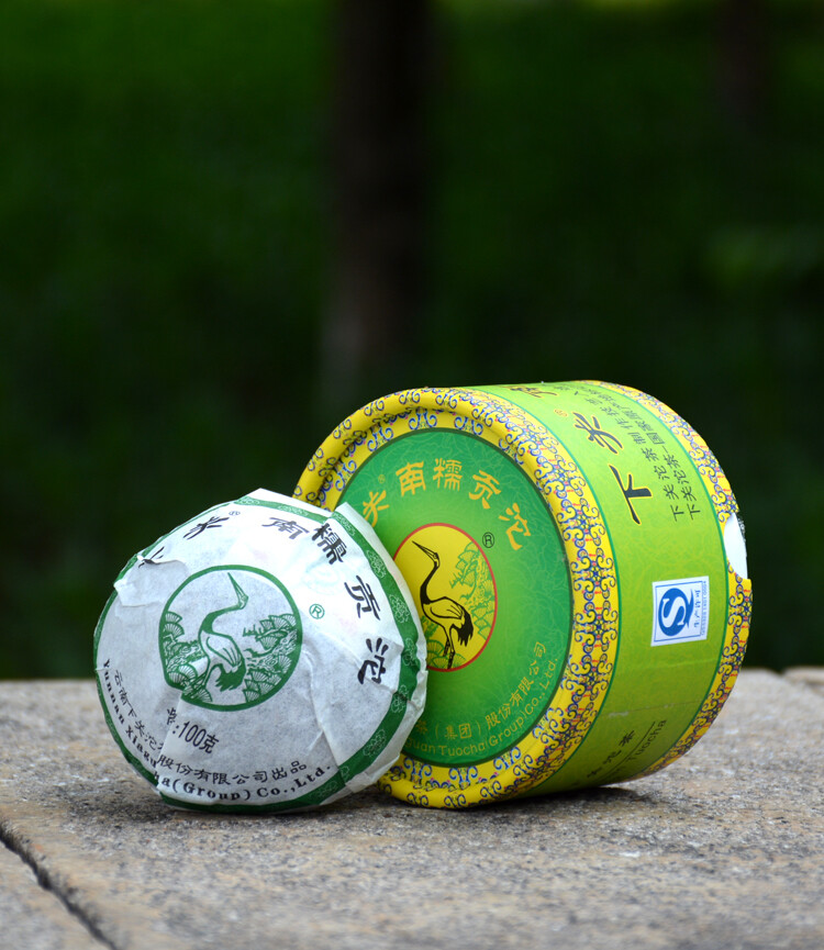 Yunnan Pu’er Tea 2011 Xiaguan Nannuo Gong Tuo Tea Tuocha Puer Raw Tea 100g Box