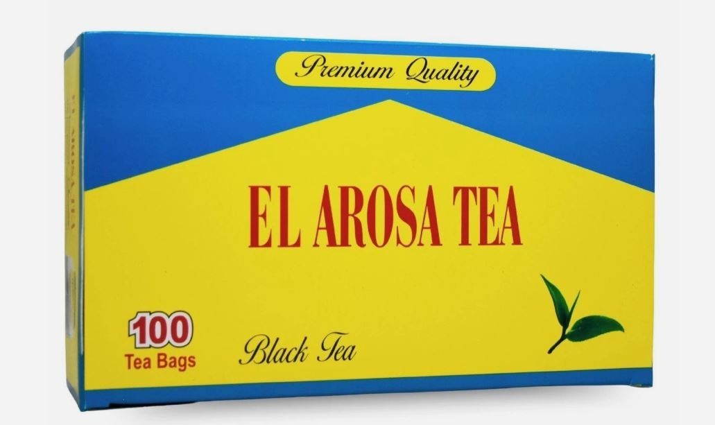 EL AROSA Traditional Egyptian Kenyan 100 Tea Bags شاي العروسة الأصلي أكياس