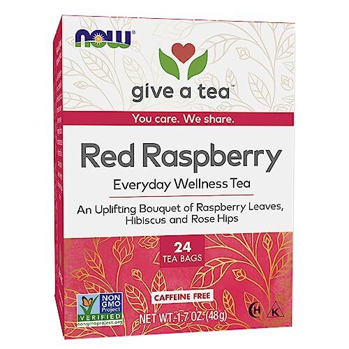NOW FOODS Women’s Righteous Raspberry Tea 24 Tea Bags