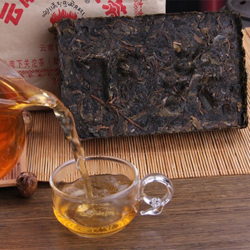 2021 Xiaguan Baoyan Pu-Erh Xia Guan Flame Tibetan Tea Puer Tea Brick Raw 250g