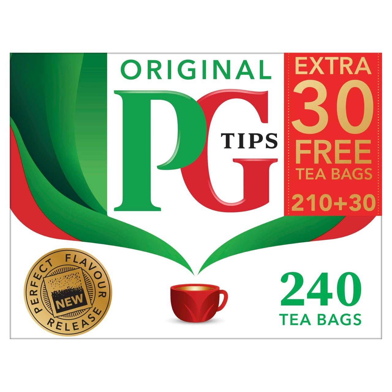 Black Tea Non-Pyramid Tea Bags – 240 Count