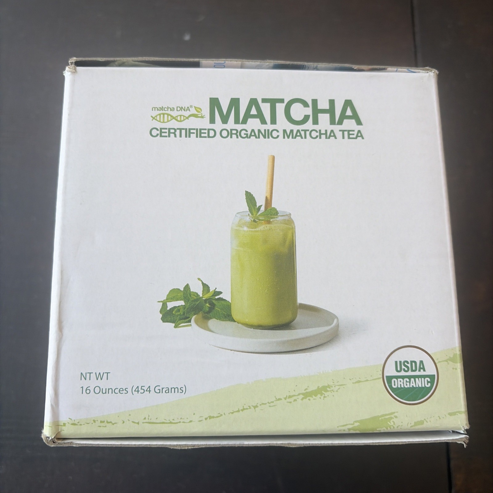 Organic Matcha Certified Tea Exp 07/27 16 Ounces New In Box