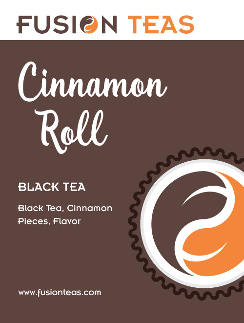 Cinnamon Roll Black Tea – Premium Loose Leaf Blend – Fusion Teas