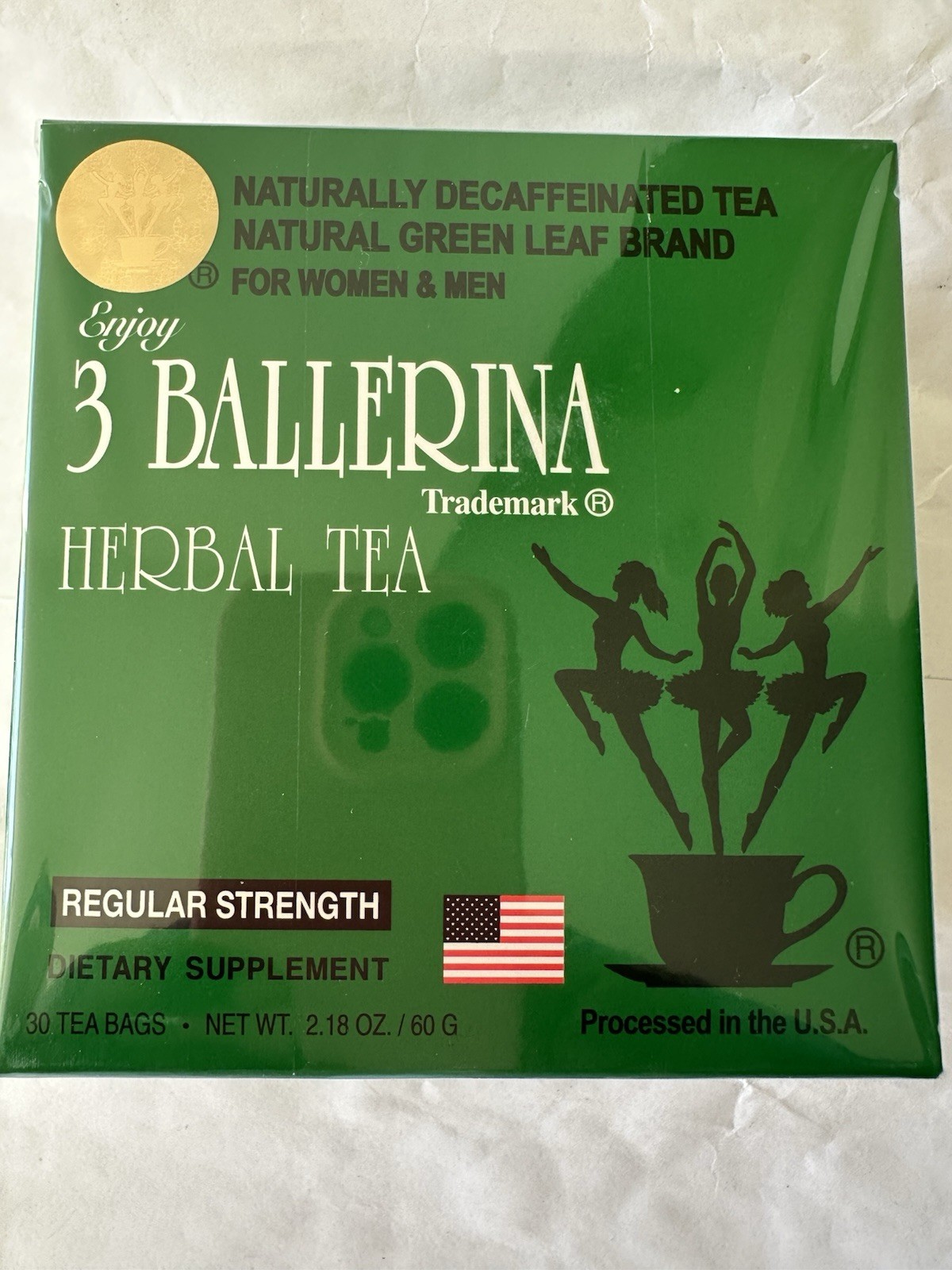 3 Ballerina Herbal Tea – 30 Teabags.