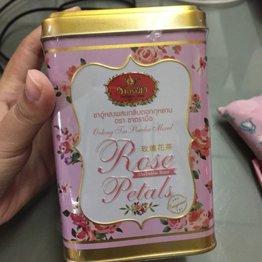 5 x 50g. Cha Tra Mue Authentic High Quality Thai Oolong+ Rose Petals Tea Mix DHL