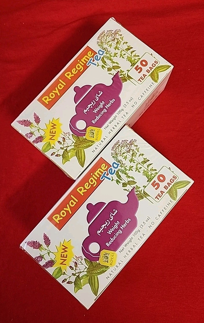 EXP 12/ 30/2026* (100 bags)Royal Regime Weight Loss Diet Tea Bags