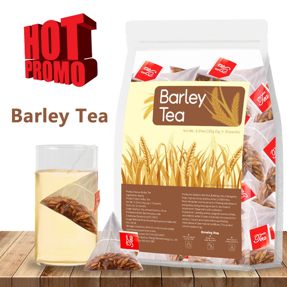 Barley Tea Supports Weight Management Digestive Health Balanced Food 30 Packs