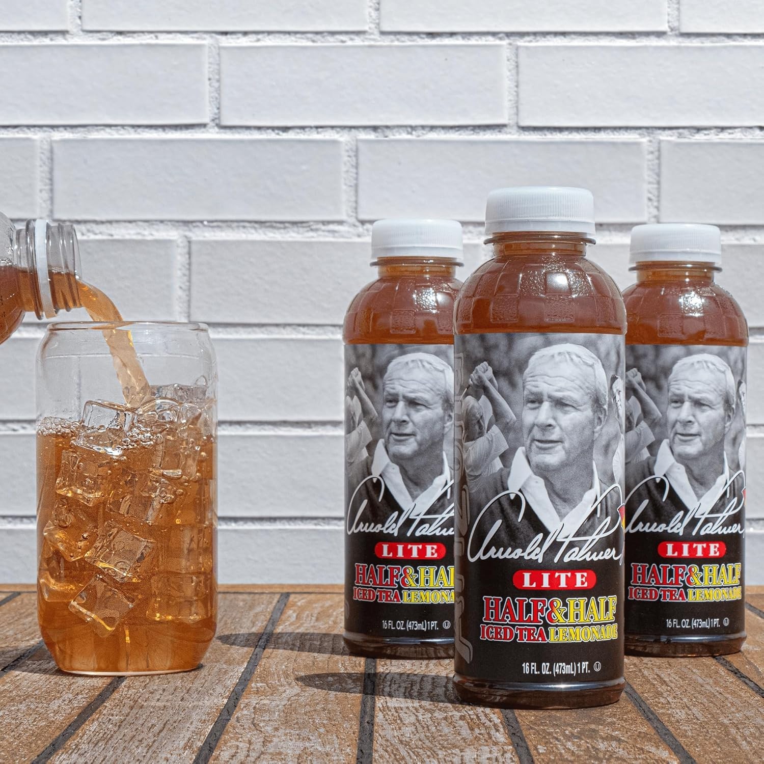 Natural Arnold Palmer Tea – 16oz Bottles, 12-Count, Low Calorie Refreshment