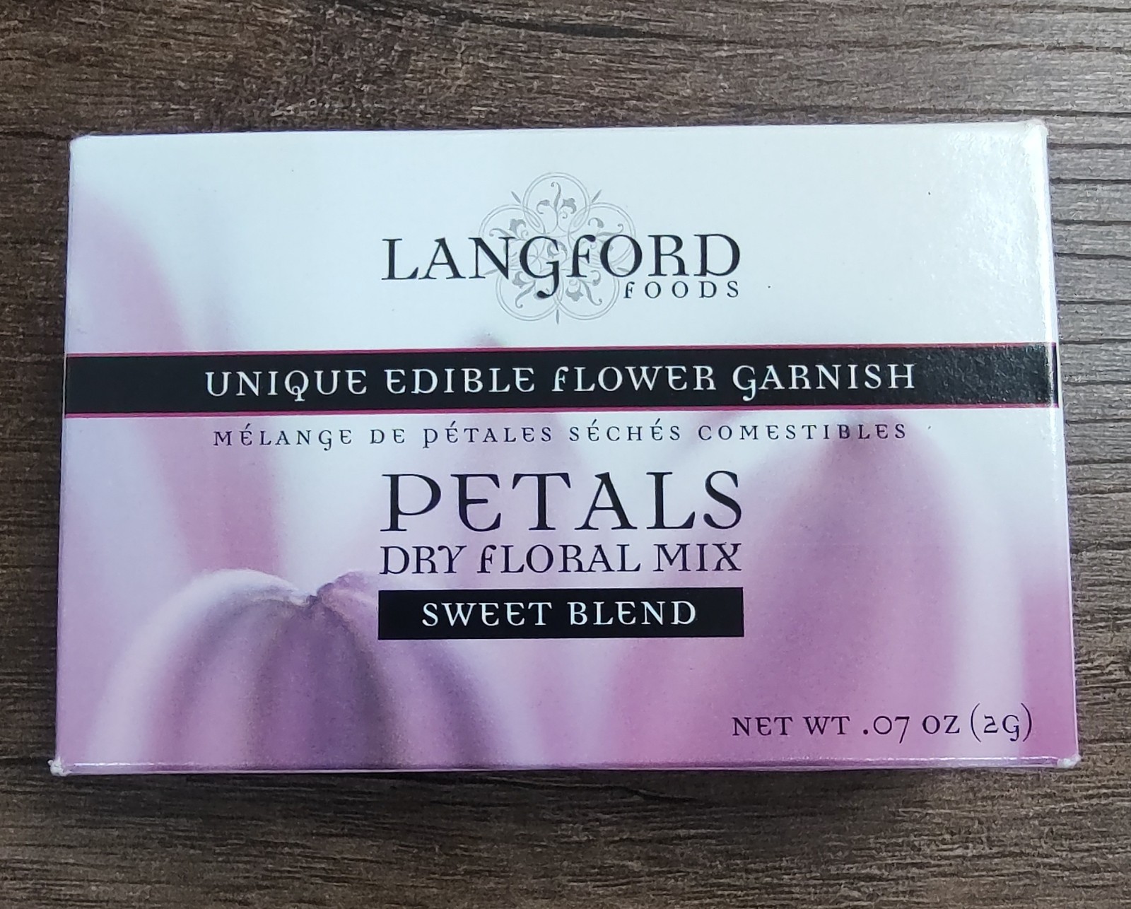 Langford Foods Edible Flower Petals Garnish Sweet Blend Dry Floral Mix B13