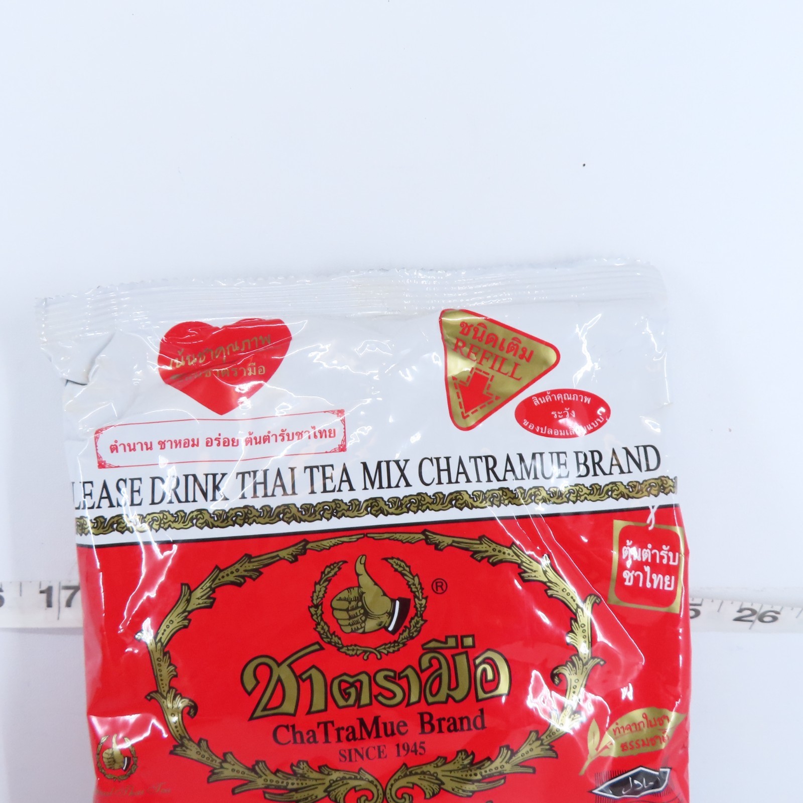 NUMBER-ONE CHATRAMUE ORIGINAL THAI ICED TEA MIX 400G BAG