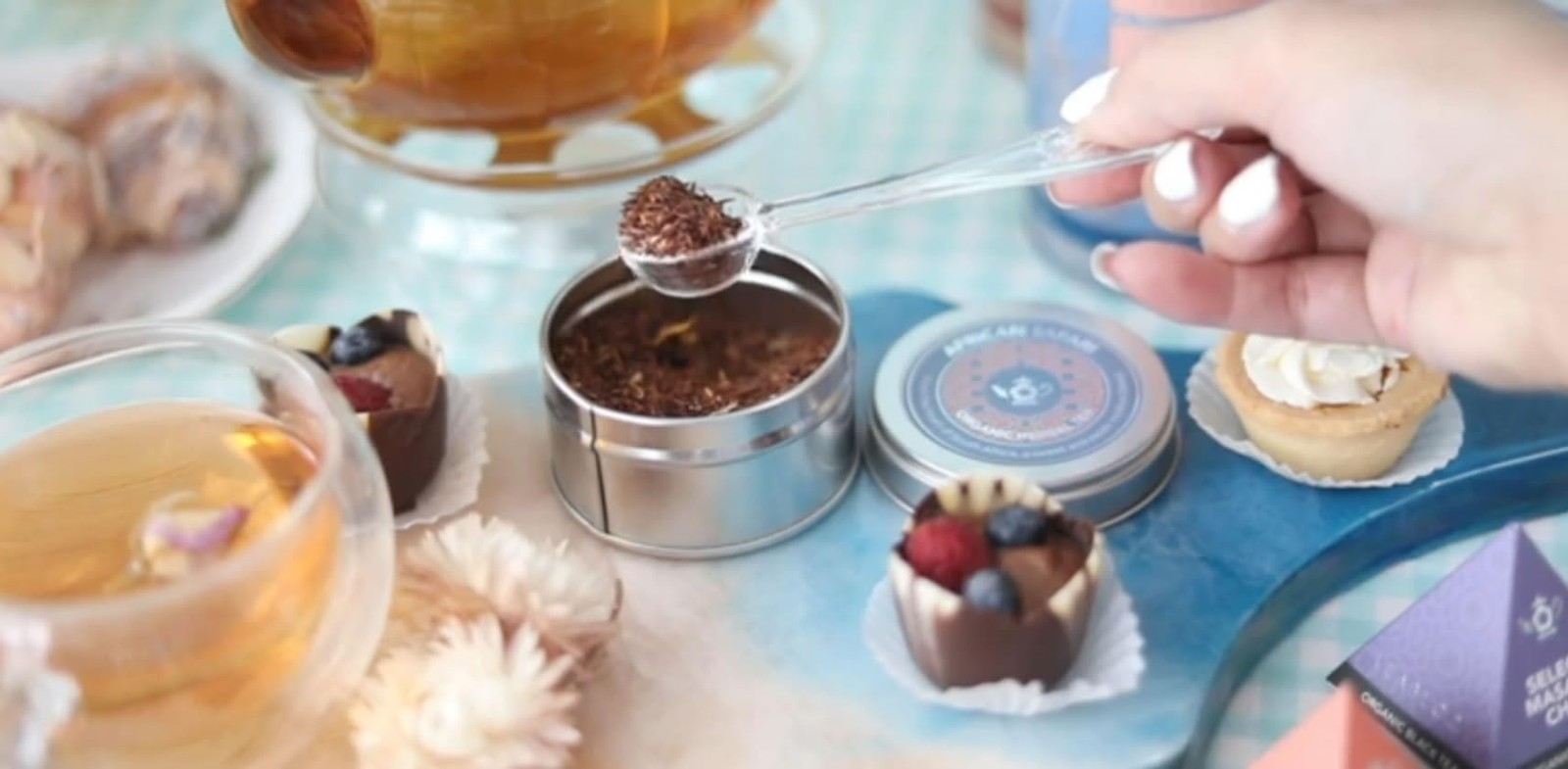 Teabloom Perfect Measure Loose Leaf Tea Spoon – 100% Lead-Free Clear