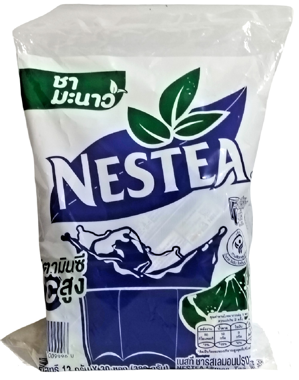 Nestea Thai Lemon Tea Instant Iced Tea Mix Powder High Vitamin C 13g x 30 sticks