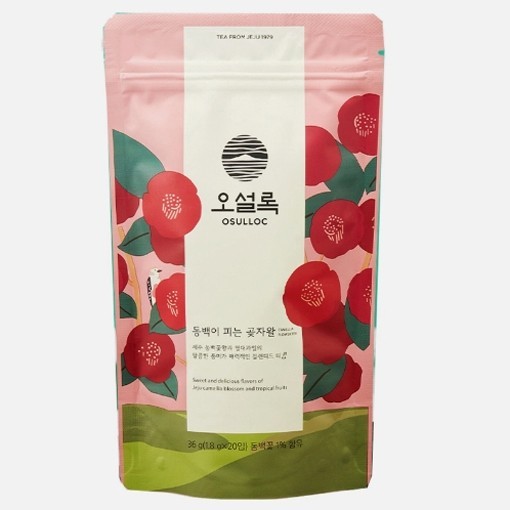 Osulloc Camellia Flower Tea 2.5g x 20 tea bags Camellia Flower Flavor