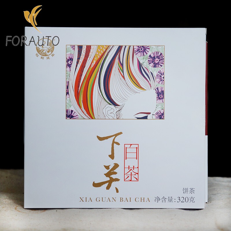 Xiaguan Jinggu Yue Guang Bai Moonlight White Pu-erh Tea Cake 2018 320g Raw Pu’er