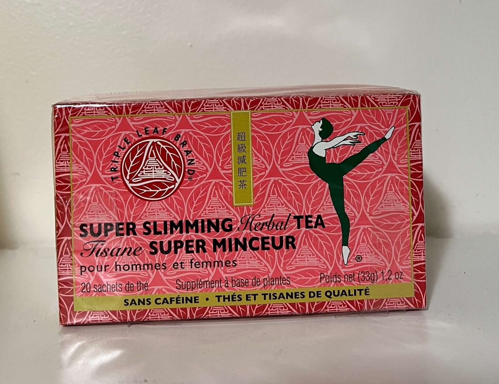 Triple Leaf Tea, Super Slimming Herbal Tea, 20 tea bags ~~Free Shipping