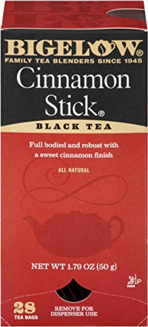 Bigelow Ginger Cinnamon Black Tea Bags – Perfect Coffee Substitute, 28 Count x 6
