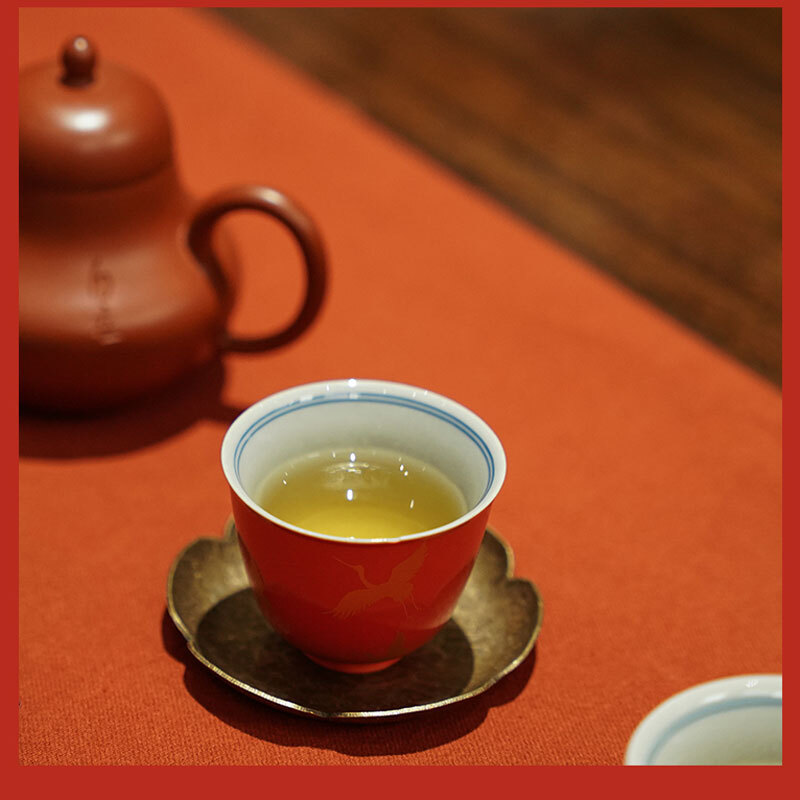 2022 Haiwan Zodiac of Tiger Raw Puer Tea Blessings Yunnan Shen Pu-erh Tea 400g
