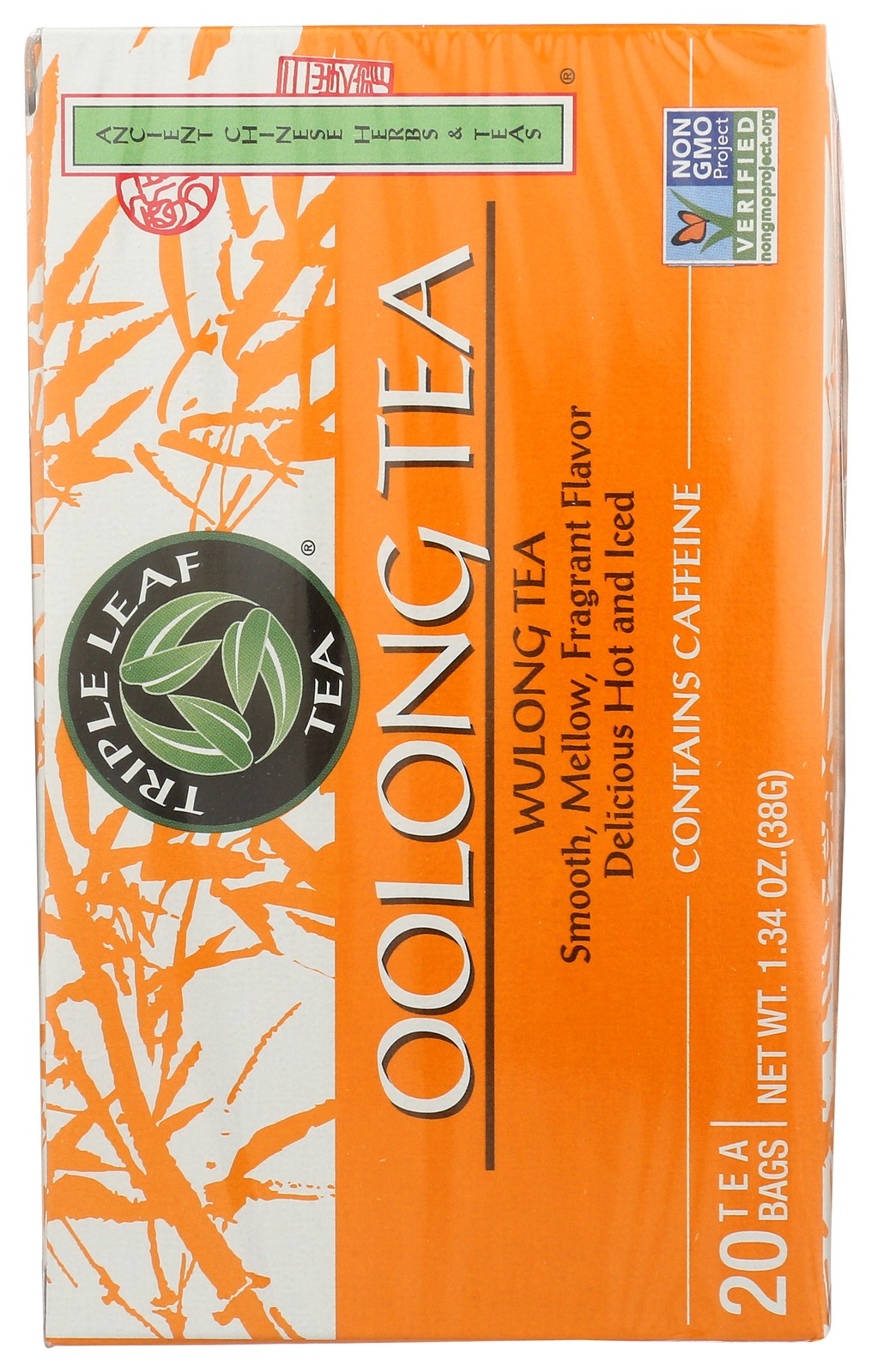 Triple Leaf Tea Oolong Wulong 20 Bags 1.34 Oz Seeds 3 Pack