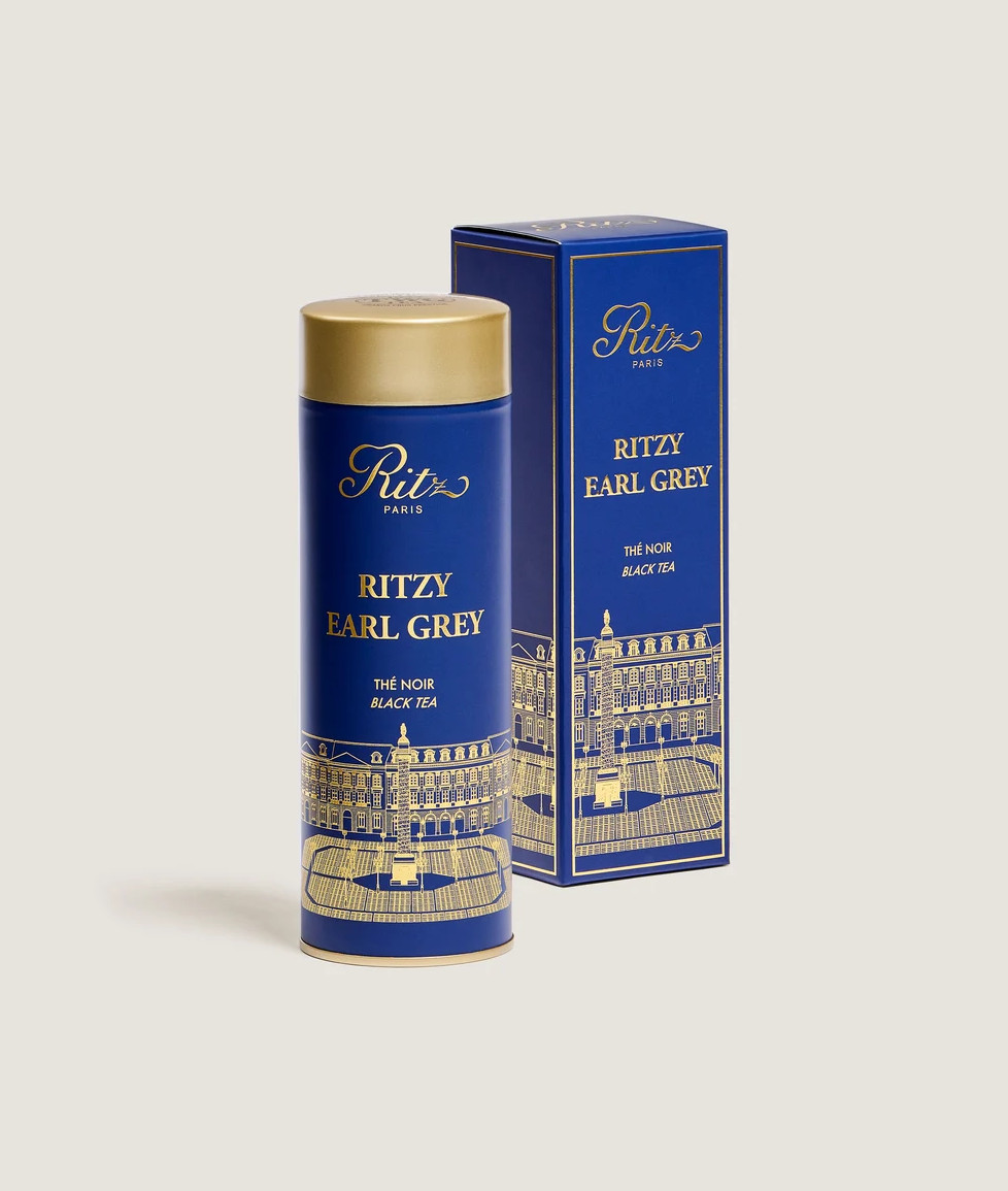 TWG Tea from Singapore – Ritzy Earl Grey – Packaged Loose Leaf Tea 100g tin