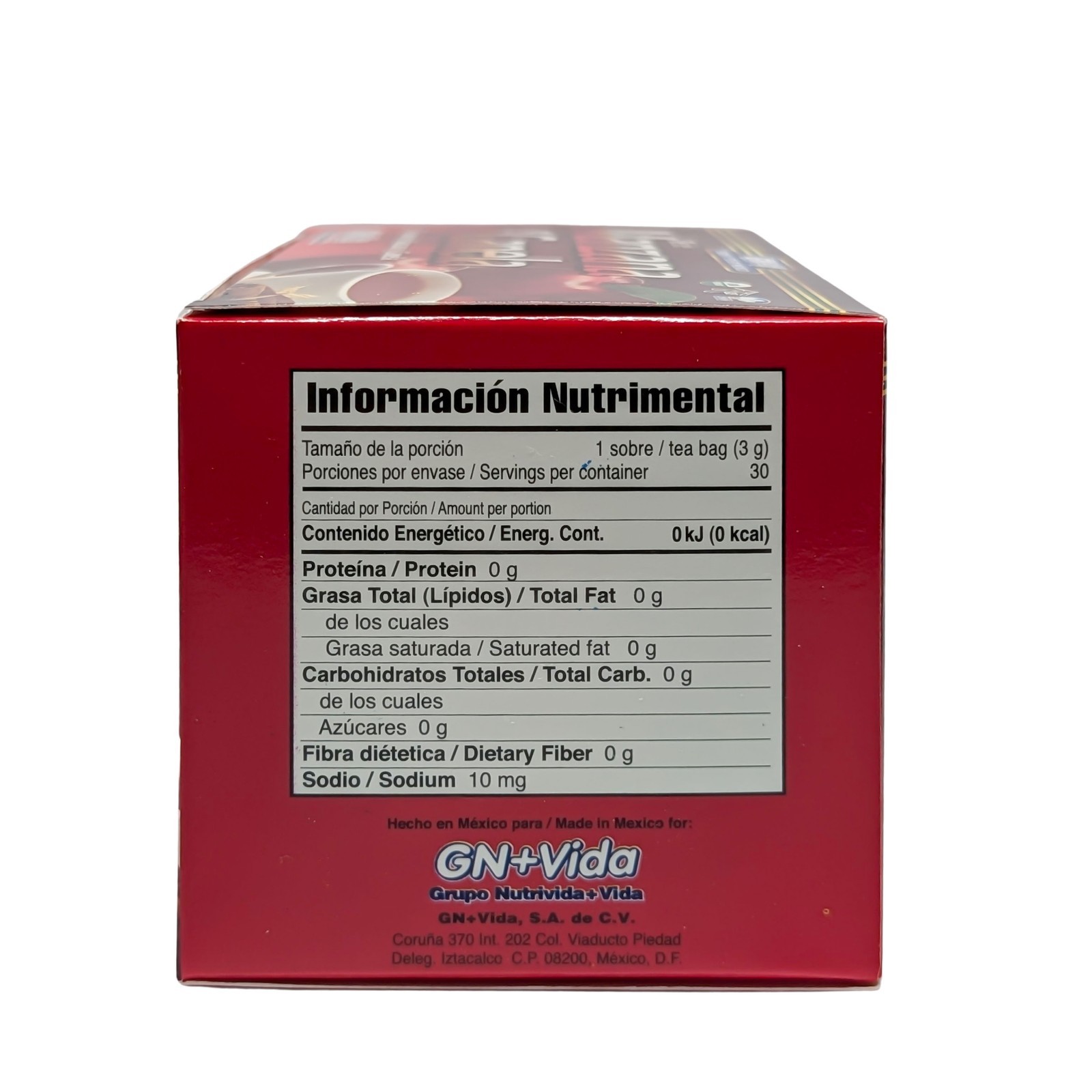 Te de Manzana y Canela 30 Sobres 100% Natural- 30 tea bags Apple & Cinnamon