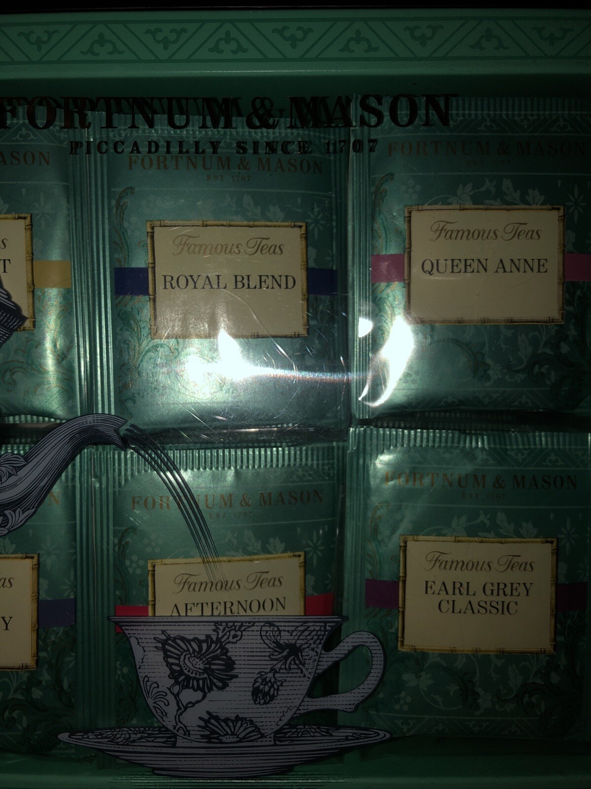 Great Deal!! Fortnum and Mason Tea Assortment Famous 60 Tea Bags!