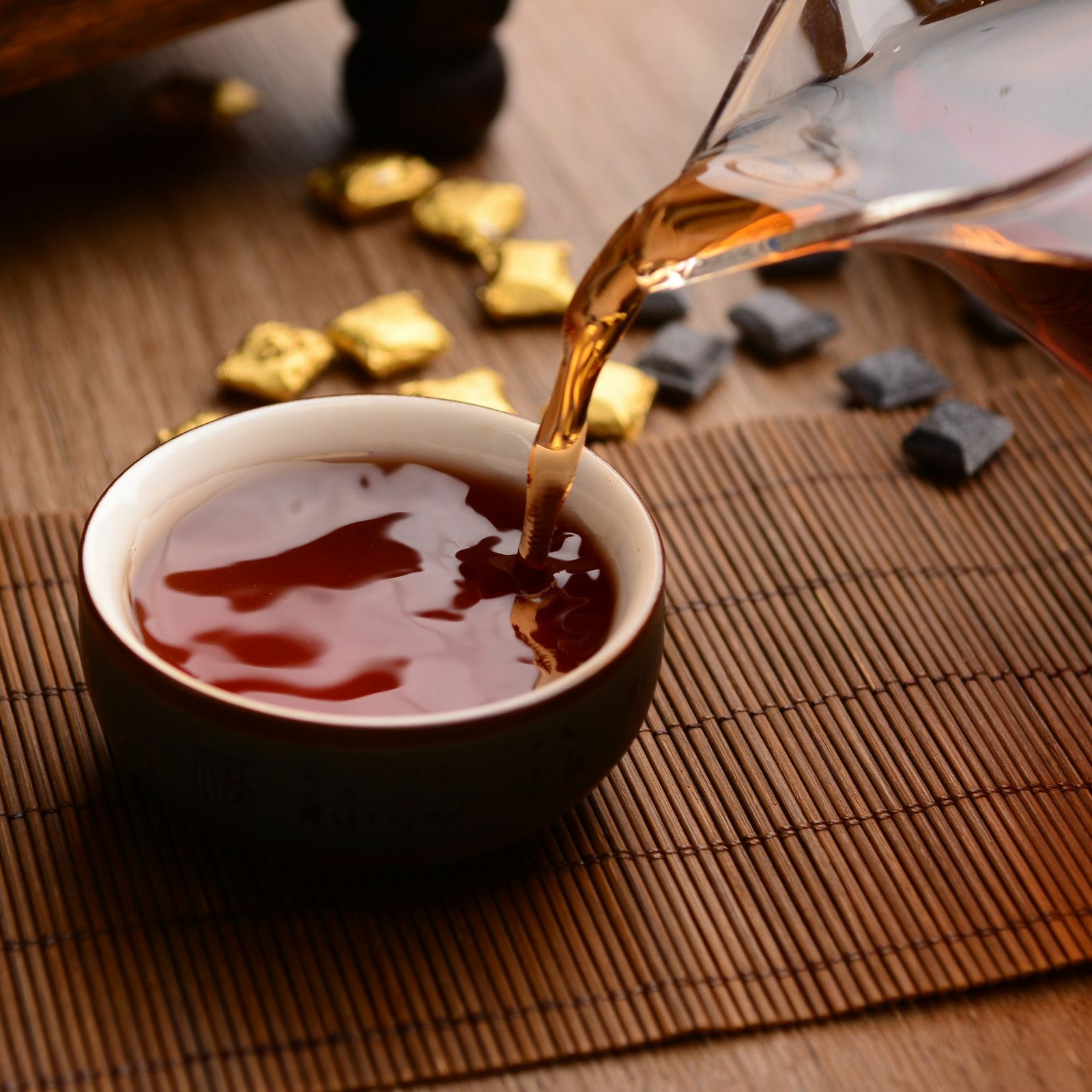 2009Aged Ripe Pu-erh Tea Extract Instant Pu-erh Concentrate Yunnan Cha Gao Block