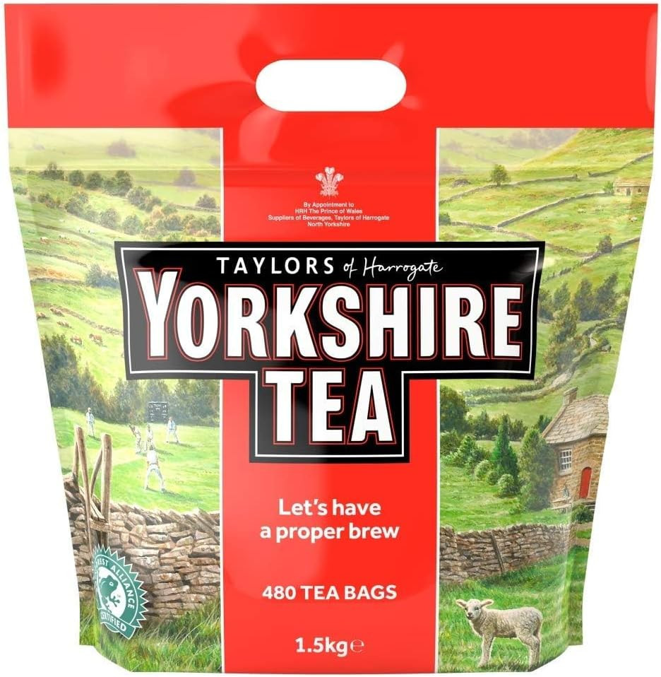 Yorkshire Tea [40/80/160/210/480] Tea Bags Bulk Pack – Fresh Stock