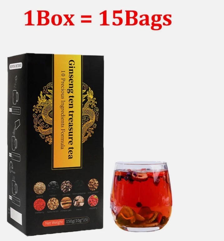 30pcs Ginseng six treasure tea , Kidney tea ,liver tea , red date kidney health