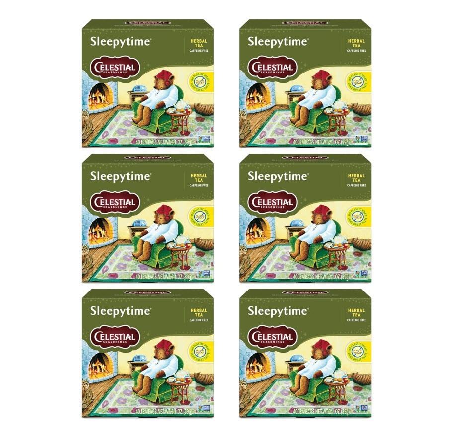 Celestial Seasonings Herbal Tea, Sleepytime, 40 Count (6 pack) Best Buy 6/20/26