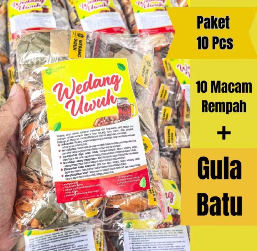 Wedang Uwuh herbal drink khas jogja Indonesia