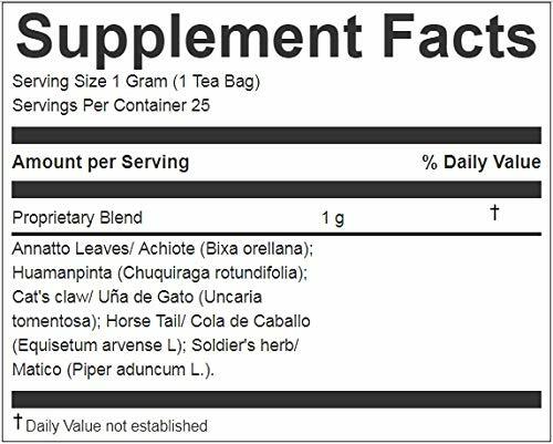Hanan Peruvian Secrets Prostasan Herbal Tea | 100% Natural Prostate Care Blend |