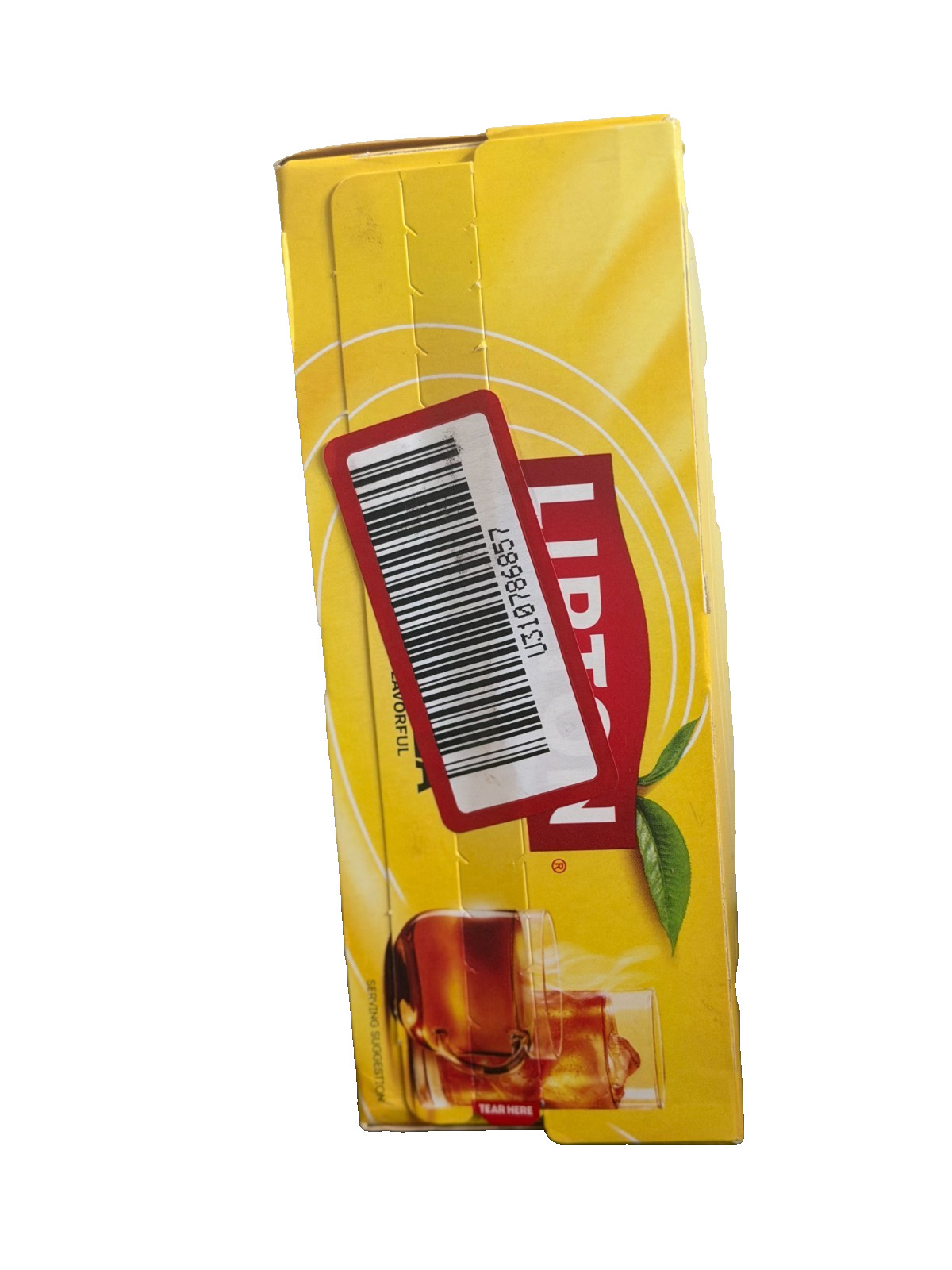 Lipton Yellow Label Black Tea 100 Tea Bags Rich Smooth Flavor New