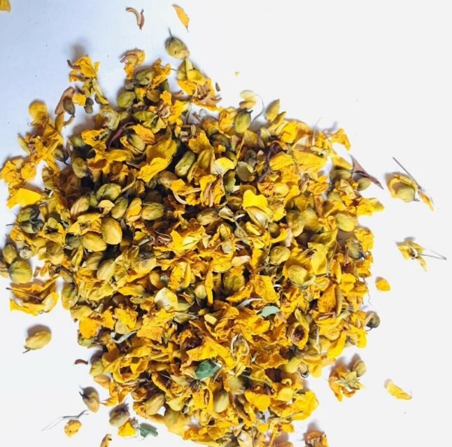 High Quality Organic Natural Sun dried Senna auriculata Ranawara mal Herbal Tea