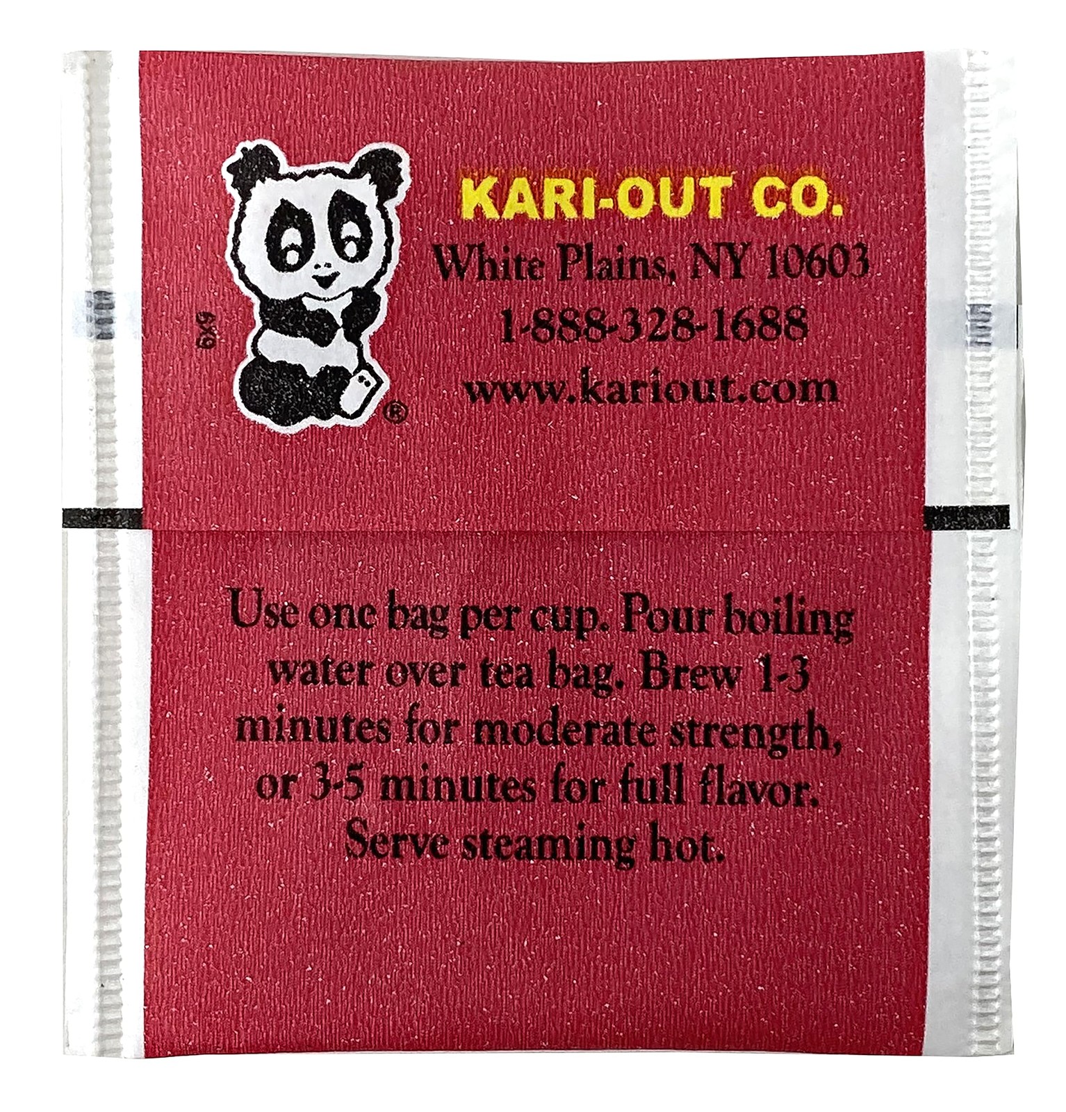 Crait Kari Out Chinese Restaurant Tea Individually Wrapped Oolong Bags,…