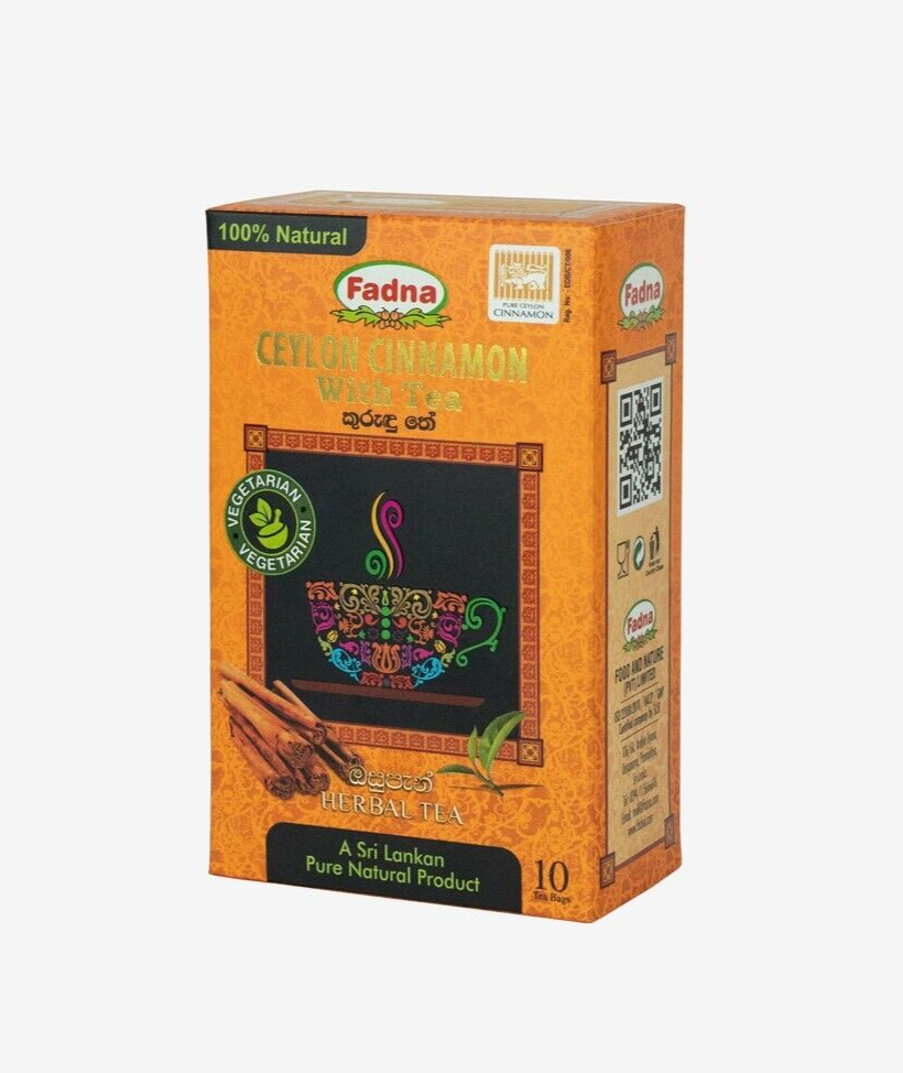 Pure Ceylon Cinnamon 10 Tea Bags Balance Blood Sugar best organic Herbel