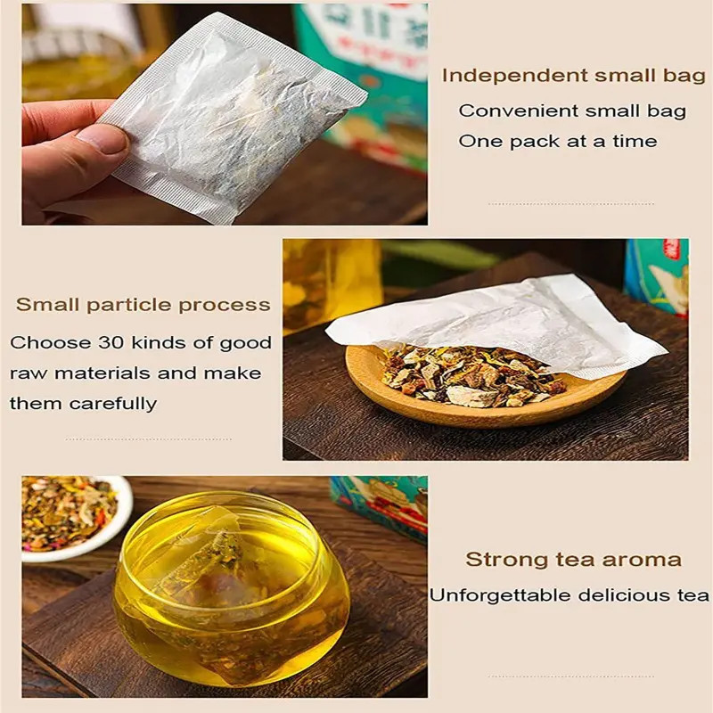 Herbal 18 Flavors Liver Care Tea Liver Protection Health Portable Tea Bag Travel