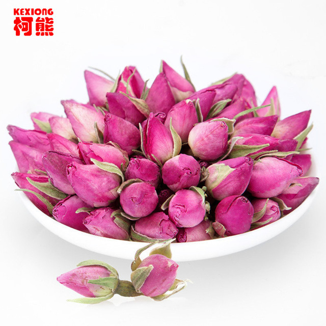 50g Natural Dried Rose Bud Tea Herbal Fragrant Flower Health Care Drink