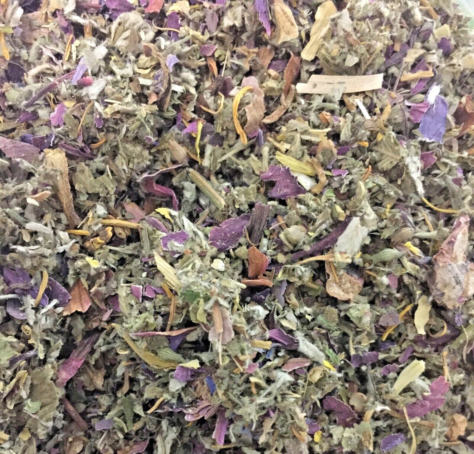 No.2 Herb Mix – Skullcap Passionflower Mullein Marshmallow Lotus – 1/8 oz ounce